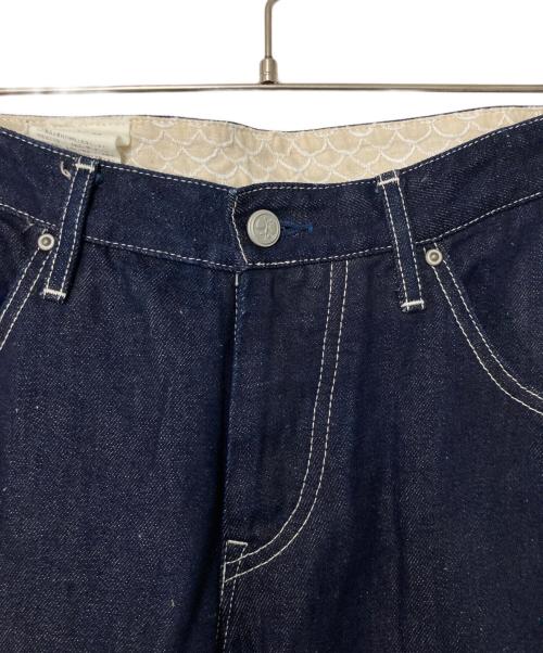 mina perhonen（ミナ ペルホネン）mina perhonen (ミナ ペルホネン) always デニムパンツ インディゴ サイズ:Lの古着・服飾アイテム