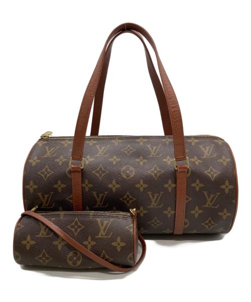 LOUIS VUITTON（ルイ ヴィトン）LOUIS VUITTON (ルイ ヴィトン) パピヨンGM ハンドバッグ ブラウンの古着・服飾アイテム