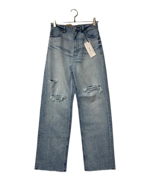 YANUK（ヤヌーク）YANUK (ヤヌーク) LEA BOYS STRAIGHT DMF デニムパンツ インディゴ サイズ:W26の古着・服飾アイテム