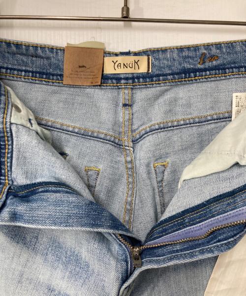 YANUK（ヤヌーク）YANUK (ヤヌーク) LEA BOYS STRAIGHT DMF デニムパンツ インディゴ サイズ:W26の古着・服飾アイテム