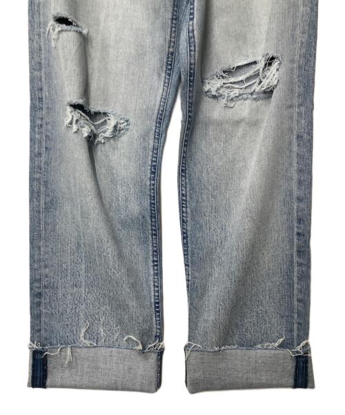 YANUK（ヤヌーク）YANUK (ヤヌーク) LEA BOYS STRAIGHT DMF デニムパンツ インディゴ サイズ:W26の古着・服飾アイテム