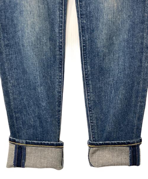 YANUK（ヤヌーク）YANUK (ヤヌーク) RUTH スリムテーパードデニムパンツ インディゴ サイズ:21 未使用品の古着・服飾アイテム