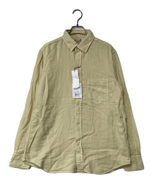 YANUK（ヤヌーク）YANUK (ヤヌーク) Standard Shirt イエロー サイズ:Mの古着・服飾アイテム