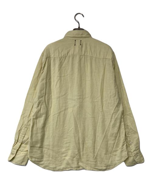 YANUK（ヤヌーク）YANUK (ヤヌーク) Standard Shirt イエロー サイズ:Mの古着・服飾アイテム
