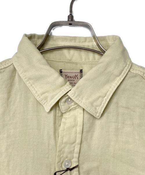 YANUK（ヤヌーク）YANUK (ヤヌーク) Standard Shirt イエロー サイズ:Mの古着・服飾アイテム