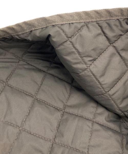 vainl archive（ヴァイナルアーカイブ）VAINL ARCHIVE (ヴァイナルアーカイブ) WIP キルティングベスト チャコールグレー サイズ:Ｍの古着・服飾アイテム