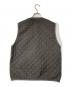 VAINL ARCHIVE (ヴァイナルアーカイブ) WIP キルティングベスト チャコールグレー サイズ:Ｍ：7000円