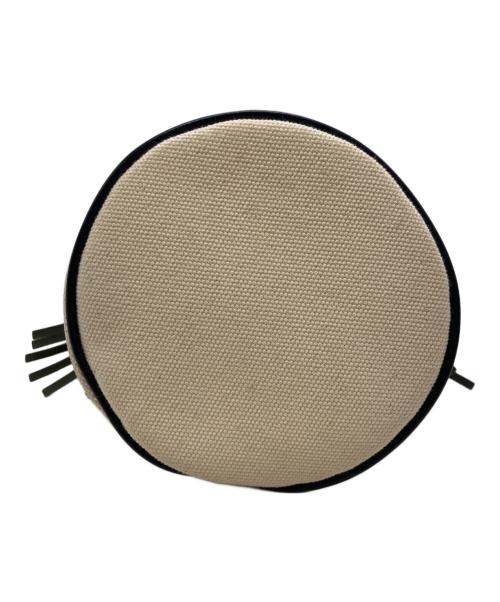 AYAKO（アヤコ）AYAKO (アヤコ) 2WAYフリンジバッグ アイボリー×ブラックの古着・服飾アイテム