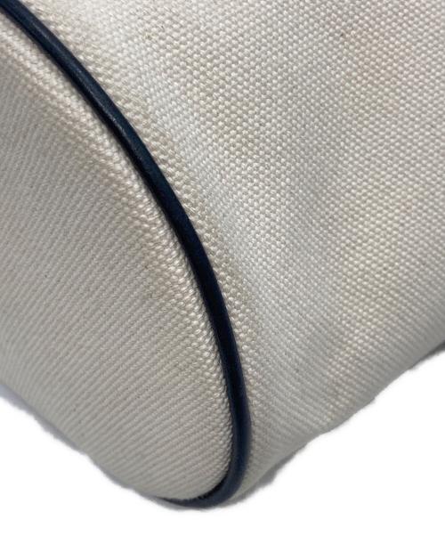 AYAKO（アヤコ）AYAKO (アヤコ) 2WAYフリンジバッグ アイボリー×ブラックの古着・服飾アイテム