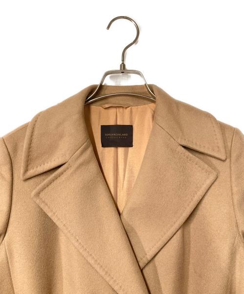 TOMORROW LAND collection（トゥモローランドコレクション）TOMORROW LAND collection (トゥモローランドコレクション) ピュアカシミヤチェスターコート ベージュ サイズ:36の古着・服飾アイテム