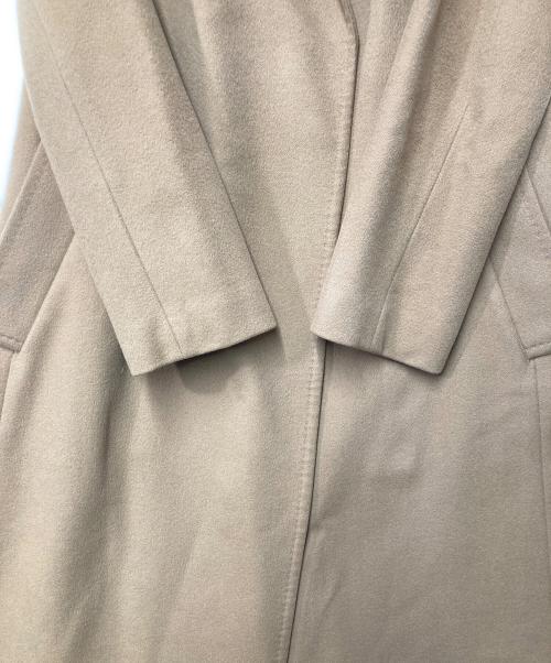 TOMORROW LAND collection（トゥモローランドコレクション）TOMORROW LAND collection (トゥモローランドコレクション) ピュアカシミヤチェスターコート ベージュ サイズ:36の古着・服飾アイテム