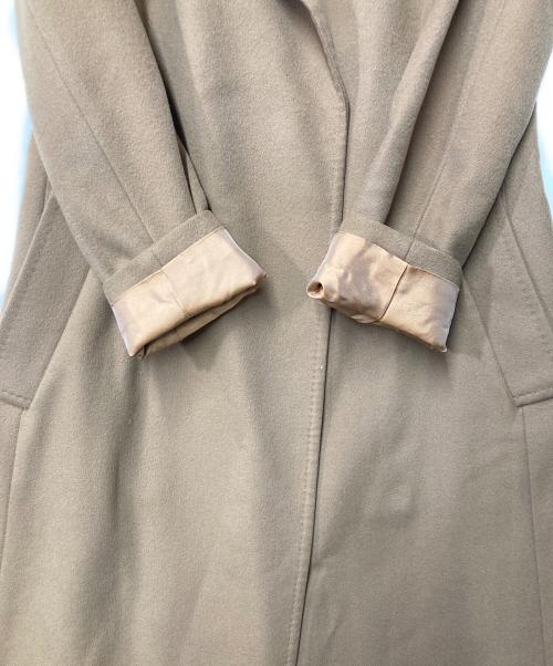 TOMORROW LAND collection（トゥモローランドコレクション）TOMORROW LAND collection (トゥモローランドコレクション) ピュアカシミヤチェスターコート ベージュ サイズ:36の古着・服飾アイテム