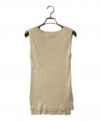 AURALEE×Ron Hermanオーラリー×ロンハーマン）の古着「ノースリーブカットソー」｜ベージュ