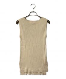 AURALEE×Ron Herman（オーラリー×ロンハーマン）の古着「ノースリーブカットソー」｜ベージュ