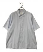 NEUTRALWORKSニュートラルワークス）の古着「MXP SHORT SLEEVE RAMIE MIXED SHIRTS」｜ブルー