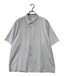 NEUTRALWORKS（ニュートラルワークス）の古着「MXP SHORT SLEEVE RAMIE MIXED SHIRTS」｜ブルー