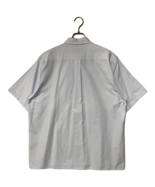 NEUTRALWORKS（ニュートラルワークス）NEUTRALWORKS (ニュートラルワークス) MXP SHORT SLEEVE RAMIE MIXED SHIRTS ブルー サイズ:XLの古着・服飾アイテム