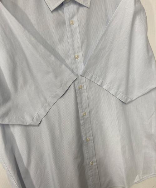 NEUTRALWORKS（ニュートラルワークス）NEUTRALWORKS (ニュートラルワークス) MXP SHORT SLEEVE RAMIE MIXED SHIRTS ブルー サイズ:XLの古着・服飾アイテム