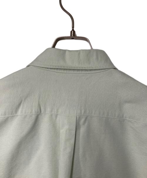THE NORTHFACE PURPLELABEL（ザ・ノースフェイス パープルレーベル）THE NORTHFACE PURPLELABEL (ザ・ノースフェイス パープルレーベル) Cotton Polyester OX B.D. H/S Shirt グリーン サイズ:Lの古着・服飾アイテム