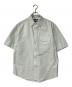 THE NORTHFACE PURPLELABEL（ザ・ノースフェイス パープルレーベル）の古着「Cotton Polyester OX B.D. H/S Shirt」｜グリーン