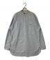 THE NORTHFACE PURPLELABEL（ザ・ノースフェイス パープルレーベル）の古着「Cotton Polyester OX Band Collar Shirt」｜ブルー