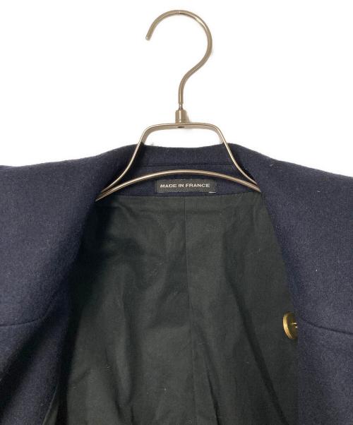 agnes b homme（アニエスベーオム）agnes b homme (アニエスベーオム) ウールPコート ネイビー サイズ:50の古着・服飾アイテム