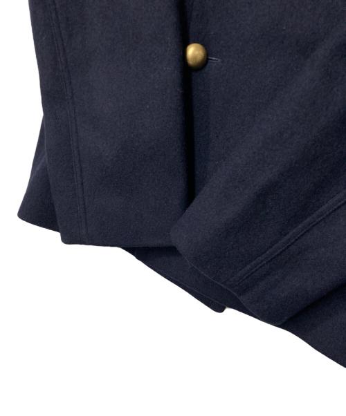 agnes b homme（アニエスベーオム）agnes b homme (アニエスベーオム) ウールPコート ネイビー サイズ:50の古着・服飾アイテム