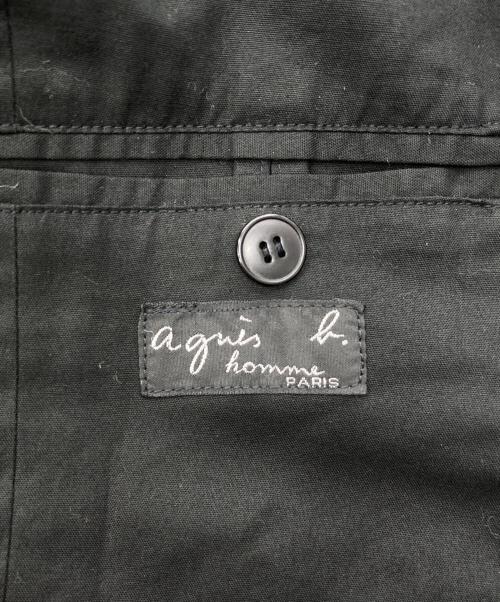 agnes b homme（アニエスベーオム）agnes b homme (アニエスベーオム) ウールPコート ネイビー サイズ:50の古着・服飾アイテム