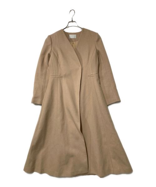 CELFORD（セルフォード）CELFORD (セルフォード) フレアーコート ベージュ サイズ:38の古着・服飾アイテム