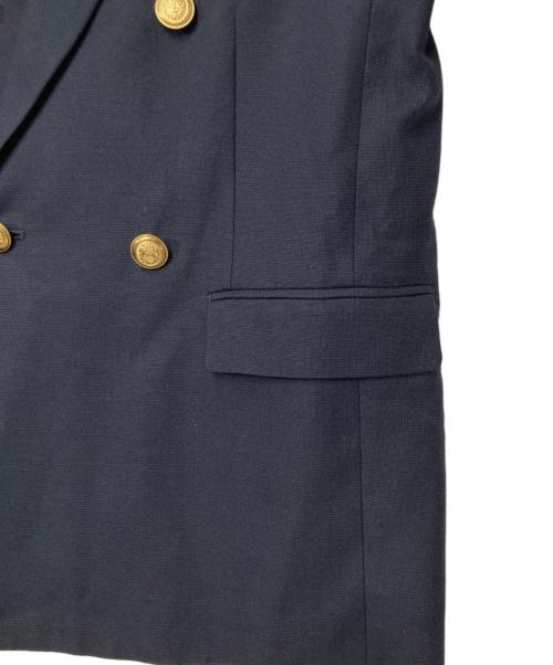 Spick and Span（スピック＆スパン）Spick and Span (スピックアンドスパン) ウール先染めダブルジャケット ネイビー サイズ:36の古着・服飾アイテム