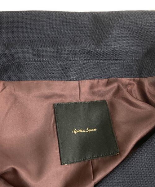 Spick and Span（スピック＆スパン）Spick and Span (スピックアンドスパン) ウール先染めダブルジャケット ネイビー サイズ:36の古着・服飾アイテム