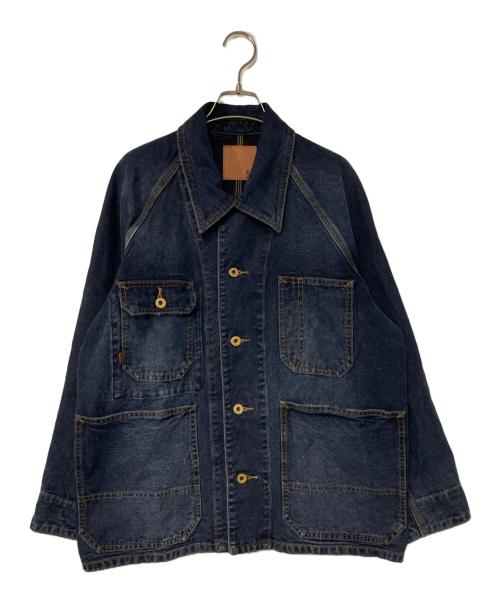 Spick and Span（スピック＆スパン）Spick and Span (スピックアンドスパン) 5 1/2 DUCK COVERALLS インディゴ サイズ:27の古着・服飾アイテム
