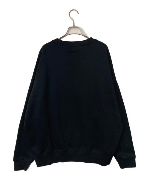 ISNESS MUSIC（イズネス ミュージック）ISNESS MUSIC (イズネス ミュージック) DUB SWEAT SHIRTS ブラック サイズ:FREEの古着・服飾アイテム