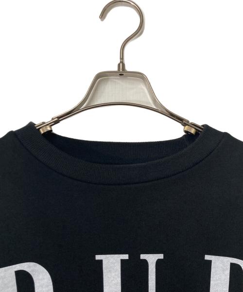 ISNESS MUSIC（イズネス ミュージック）ISNESS MUSIC (イズネス ミュージック) DUB SWEAT SHIRTS ブラック サイズ:FREEの古着・服飾アイテム