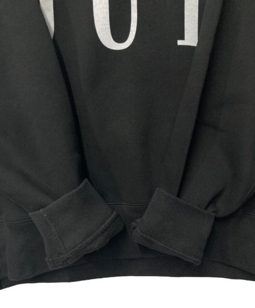 ISNESS MUSIC（イズネス ミュージック）ISNESS MUSIC (イズネス ミュージック) DUB SWEAT SHIRTS ブラック サイズ:FREEの古着・服飾アイテム