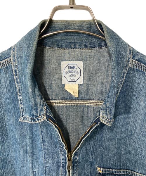EDWIN（エドウィン）EDWIN (エドウィン) デニムジャケット インディゴ サイズ:Ｍの古着・服飾アイテム
