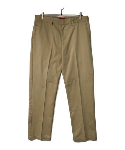 SUPREME（シュプリーム）Supreme (シュプリーム) ワークパンツ ベージュ サイズ:34の古着・服飾アイテム