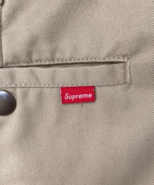 SUPREME（シュプリーム）Supreme (シュプリーム) ワークパンツ ベージュ サイズ:34の古着・服飾アイテム