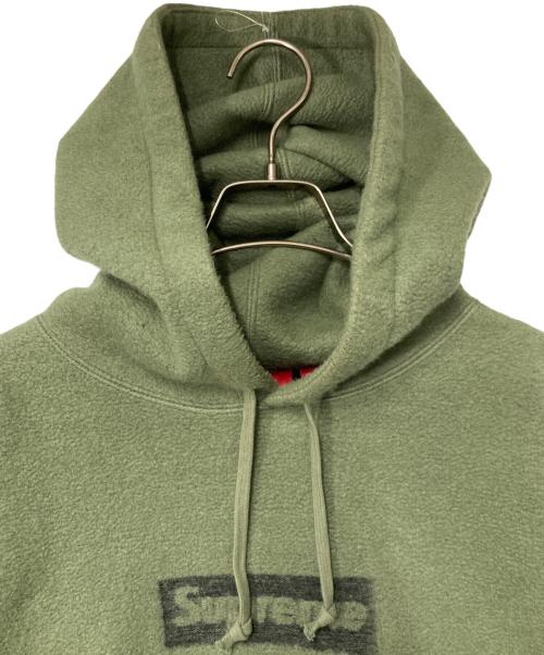 SUPREME（シュプリーム）SUPREME (シュプリーム) Inside Out Box Logo Hooded Sweatshirt グリーン サイズ:Mの古着・服飾アイテム