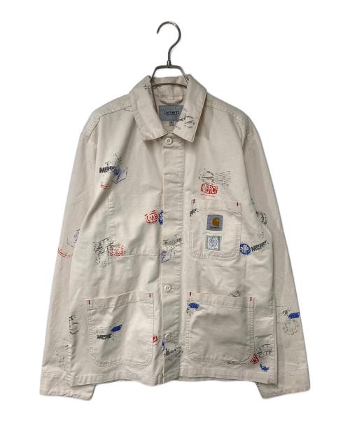 Carhartt WIP（カーハート ワークインプログレス）Carhartt WIP (カーハート ワークインプログレス) MERCI (メルシー) WESLEY JACKET ベージュ サイズ:Mの古着・服飾アイテム