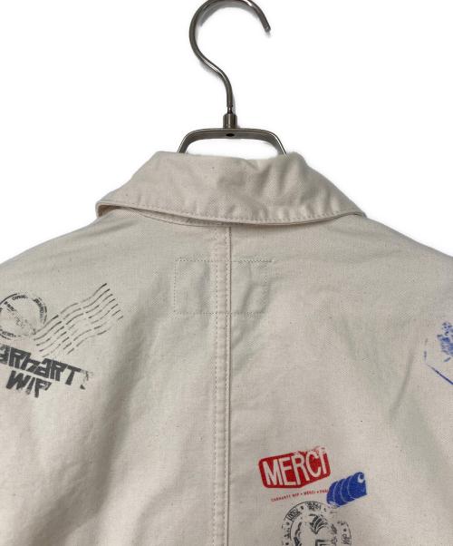 Carhartt WIP（カーハート ワークインプログレス）Carhartt WIP (カーハート ワークインプログレス) MERCI (メルシー) WESLEY JACKET ベージュ サイズ:Mの古着・服飾アイテム