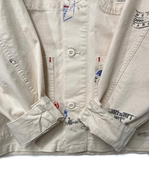 Carhartt WIP（カーハート ワークインプログレス）Carhartt WIP (カーハート ワークインプログレス) MERCI (メルシー) WESLEY JACKET ベージュ サイズ:Mの古着・服飾アイテム
