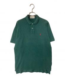 POLO RALPH LAUREN（ポロ・ラルフローレン）の古着「ポニー刺繍ポロシャツ」｜グリーン