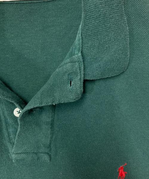 POLO RALPH LAUREN（ポロ・ラルフローレン）POLO RALPH LAUREN (ポロ・ラルフローレン) ポニー刺繍ポロシャツ グリーン サイズ:Ｍの古着・服飾アイテム