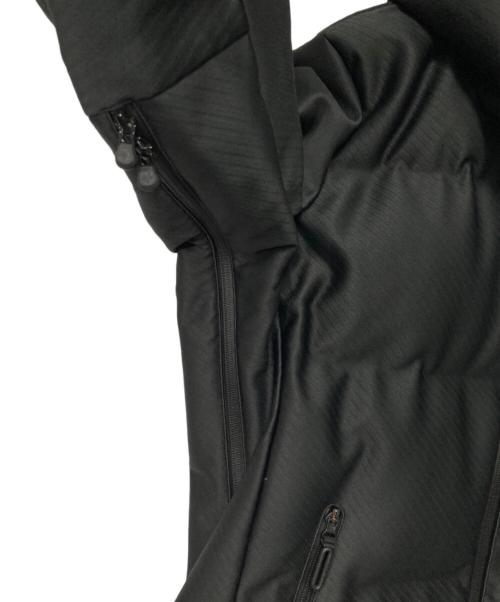 DESCENTE ALLTERRAIN（デザイント オルテライン）DESCENTE ALLTERRAIN (デザイント オルテライン) SHIPS (シップス) 別注 水沢ダウン フーデットハーフコート ブラック サイズ:Lの古着・服飾アイテム