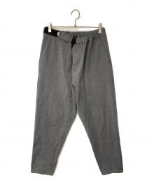 Graphpaper（グラフペーパー）の古着「Colorfast Denim Chef Pants」｜グレー