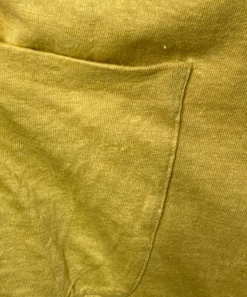 GRAN SASSO（グランサッソ）GRAN SASSO (グランサッソ) リネンジャケット イエロー サイズ:48の古着・服飾アイテム