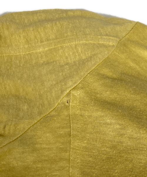 GRAN SASSO（グランサッソ）GRAN SASSO (グランサッソ) リネンジャケット イエロー サイズ:48の古着・服飾アイテム