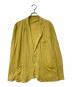 GRAN SASSO（グランサッソ）の古着「リネンジャケット」｜イエロー