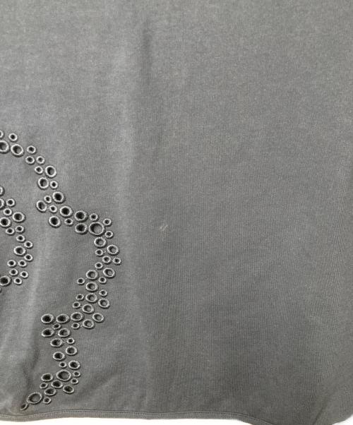 marimekko（マリメッコ）marimekko (マリメッコ) ウニッコ柄カットワークワンピース ネイビー サイズ:Lの古着・服飾アイテム